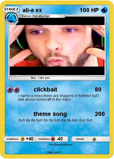 Pokemon ali-a ex