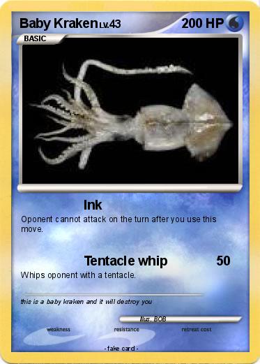Pokemon Baby Kraken