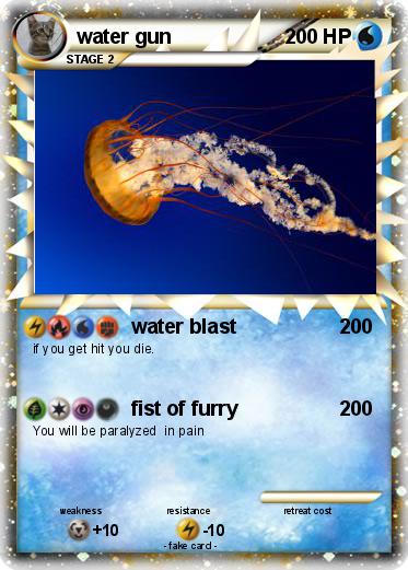 Pokemon water gun