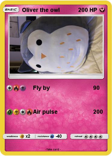 Pokemon Oliver the owl