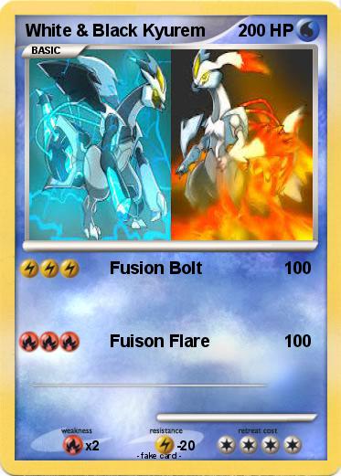 Pokemon White & Black Kyurem