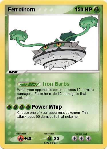 Pokemon Ferrothorn