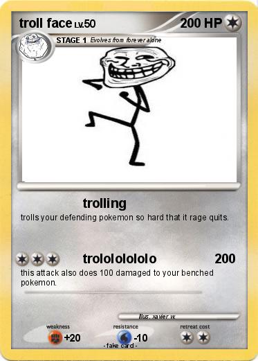 Pokemon troll face