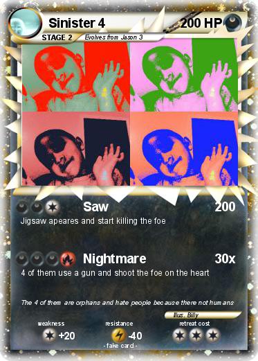 Pokemon Sinister 4 Pokemon Sinister 4