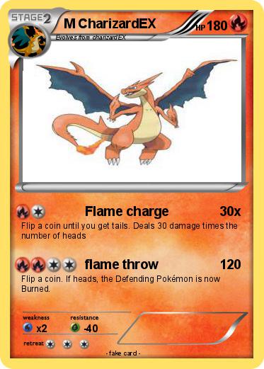 Pokemon M CharizardEX