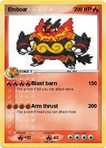 Pokemon Emboar