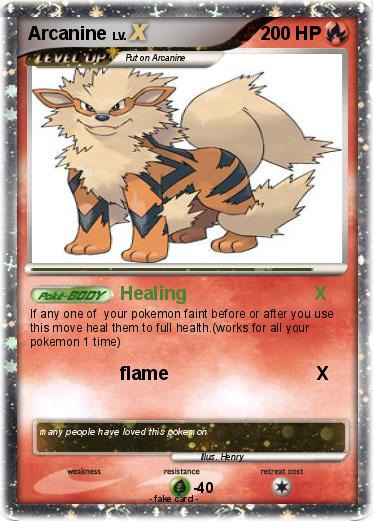 Pokemon Arcanine
