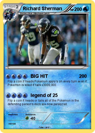Pokemon Richard Sherman
