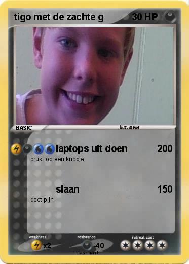 Pokemon tigo met de zachte g