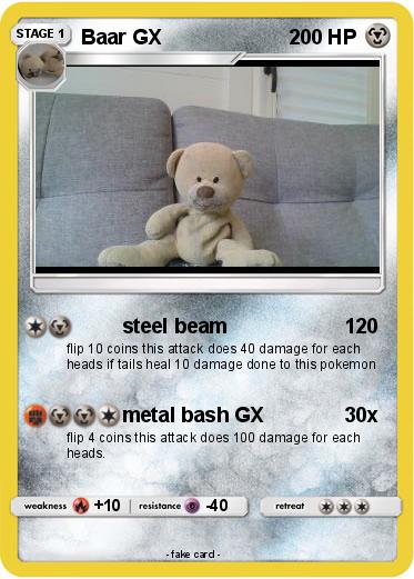 Pokemon Baar GX