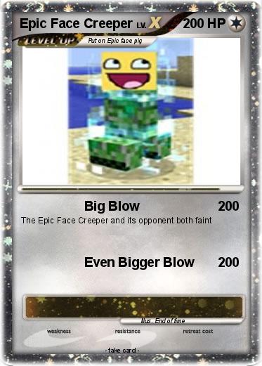 Pokemon Epic Face Creeper