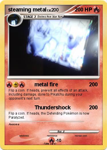 Pokemon steaming metal