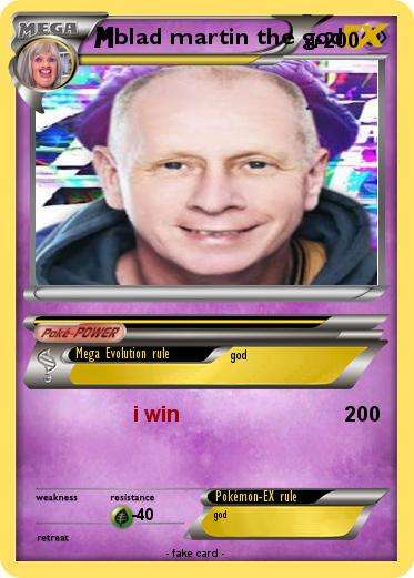 Pokemon blad martin the god