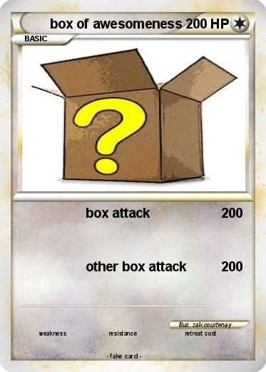 Pokemon box of awesomeness