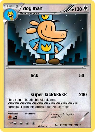 Pokemon dog man