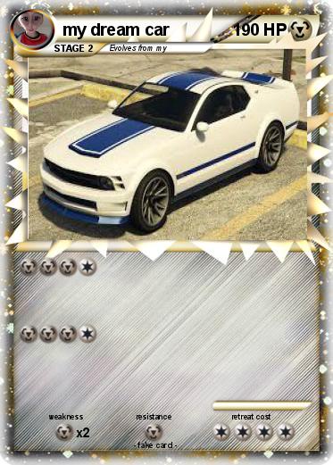Pokemon my dream car