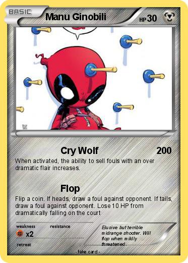 Pokemon Manu Ginobili