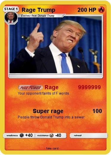 Pokemon Rage Trump