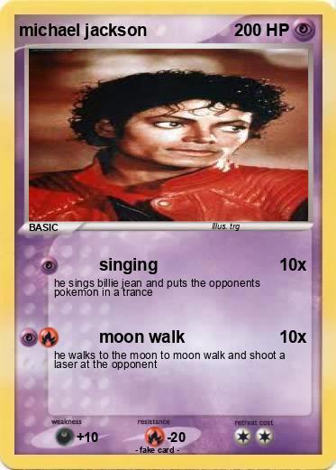 Pokemon michael jackson