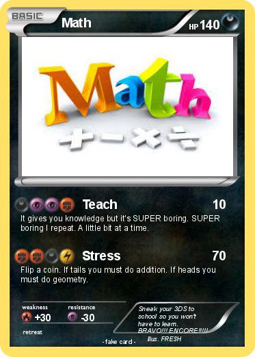 Pokemon Math