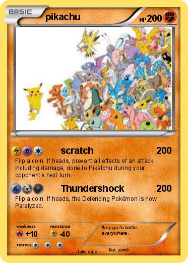 Pokemon pikachu