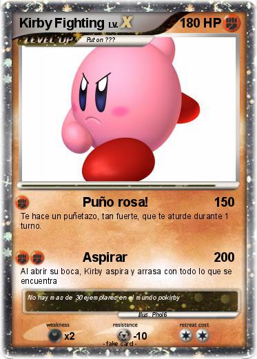 Pokemon Kirby lutador 1