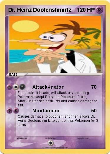Pokemon Dr. Heinz Doofenshmirtz