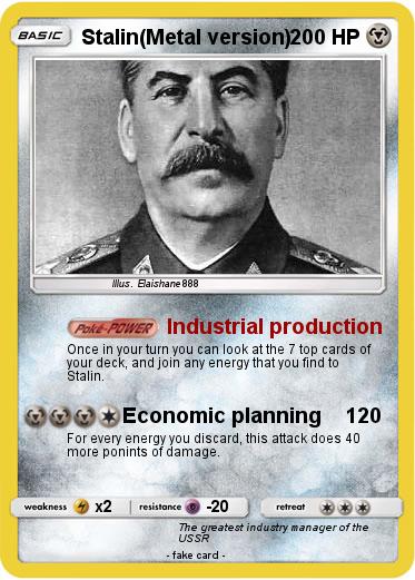 Pokemon Stalin(Metal version)