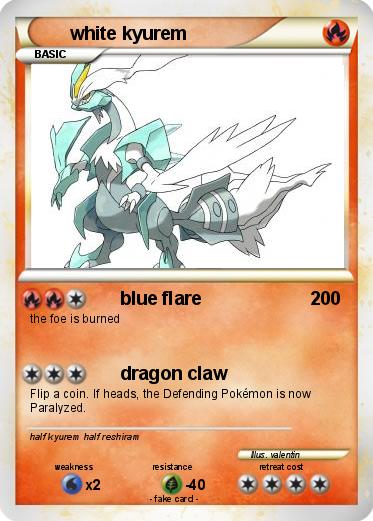 Pokemon white kyurem