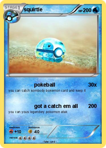 Pokemon squirtle