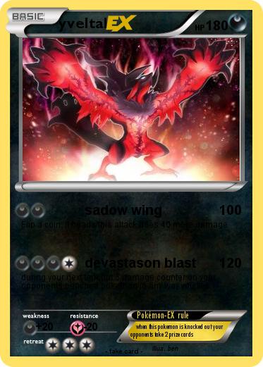 Pokemon yveltal