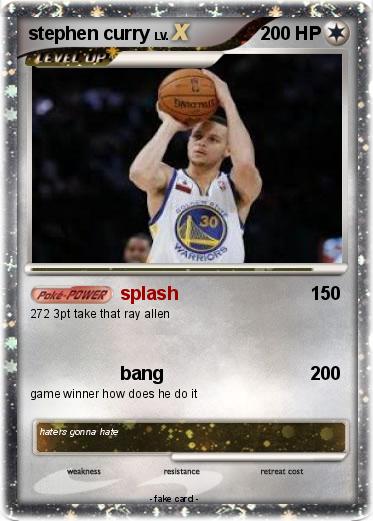 Pokemon stephen curry