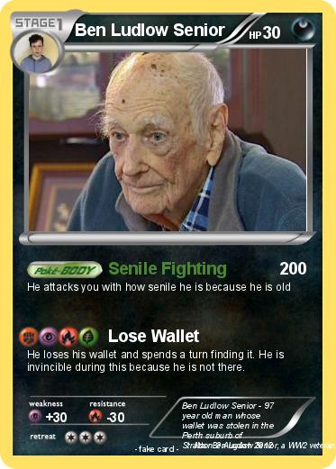Pokemon Ben Ludlow Senior