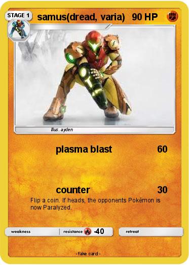 Pokemon samus(dread, varia)
