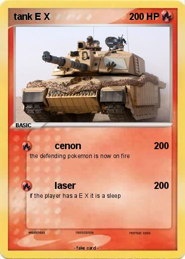 Pokemon tank E X