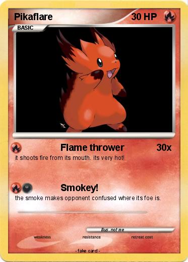 Pokemon Pikaflare