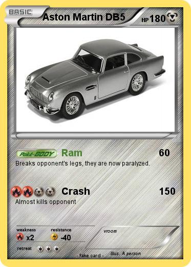 Pokemon Aston Martin DB5