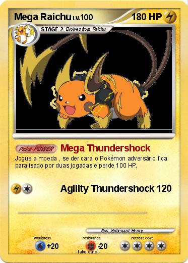 Pokemon Mega Raichu