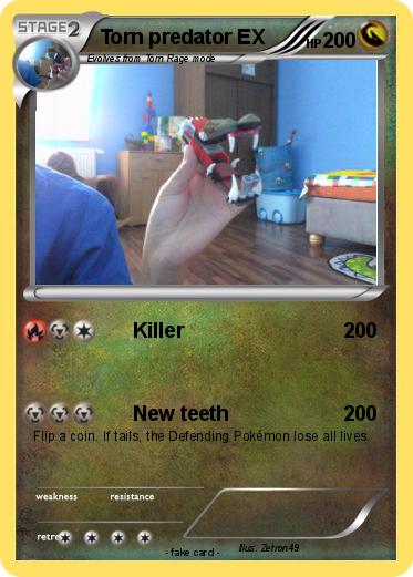 Pokemon Torn predator EX