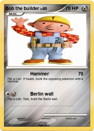 Pokemon Bob the builder
