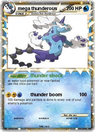 Pokemon mega thunderous