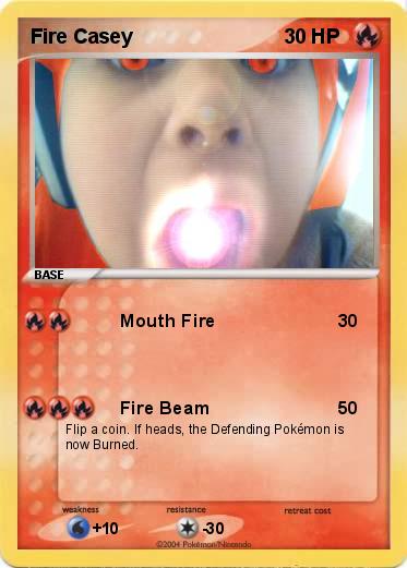 Pokemon Fire Casey