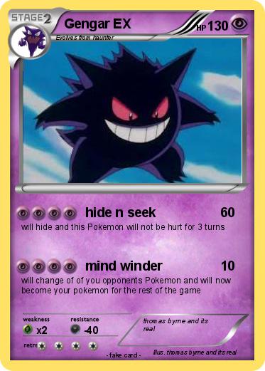 Pokemon Gengar EX