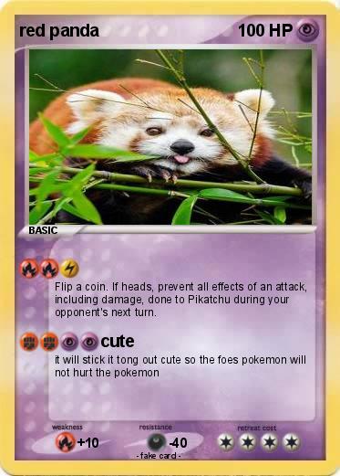 Pokemon red panda