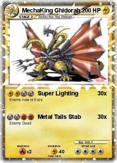 Pokemon MechaKing Ghidorah