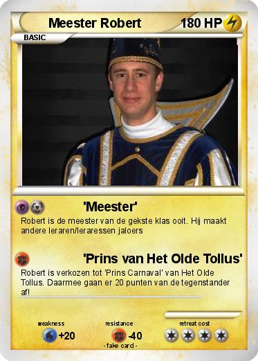 Pokemon Meester Robert