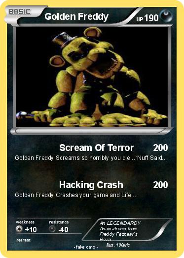 Pokemon Golden Freddy