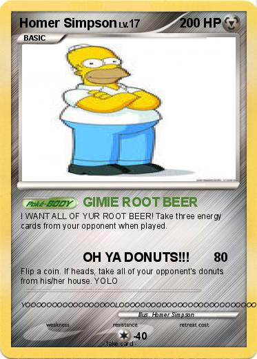 Pokemon Homer Simpson