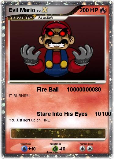 Pokemon Evil Mario
