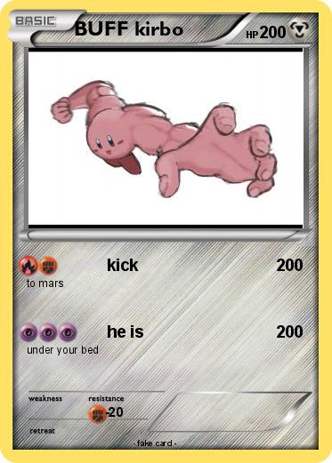 Pokemon BUFF kirbo